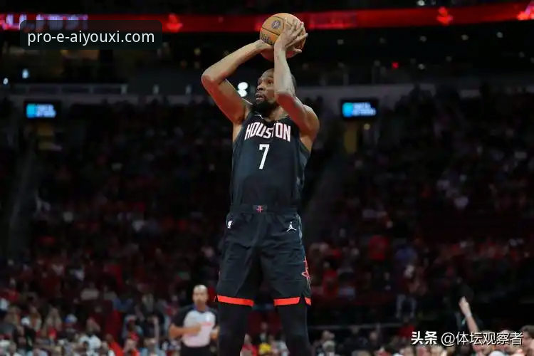 火箭主场大胜尼克斯深度分析：杜兰特27+8引领连胜，谢泼德替补爆发成关键